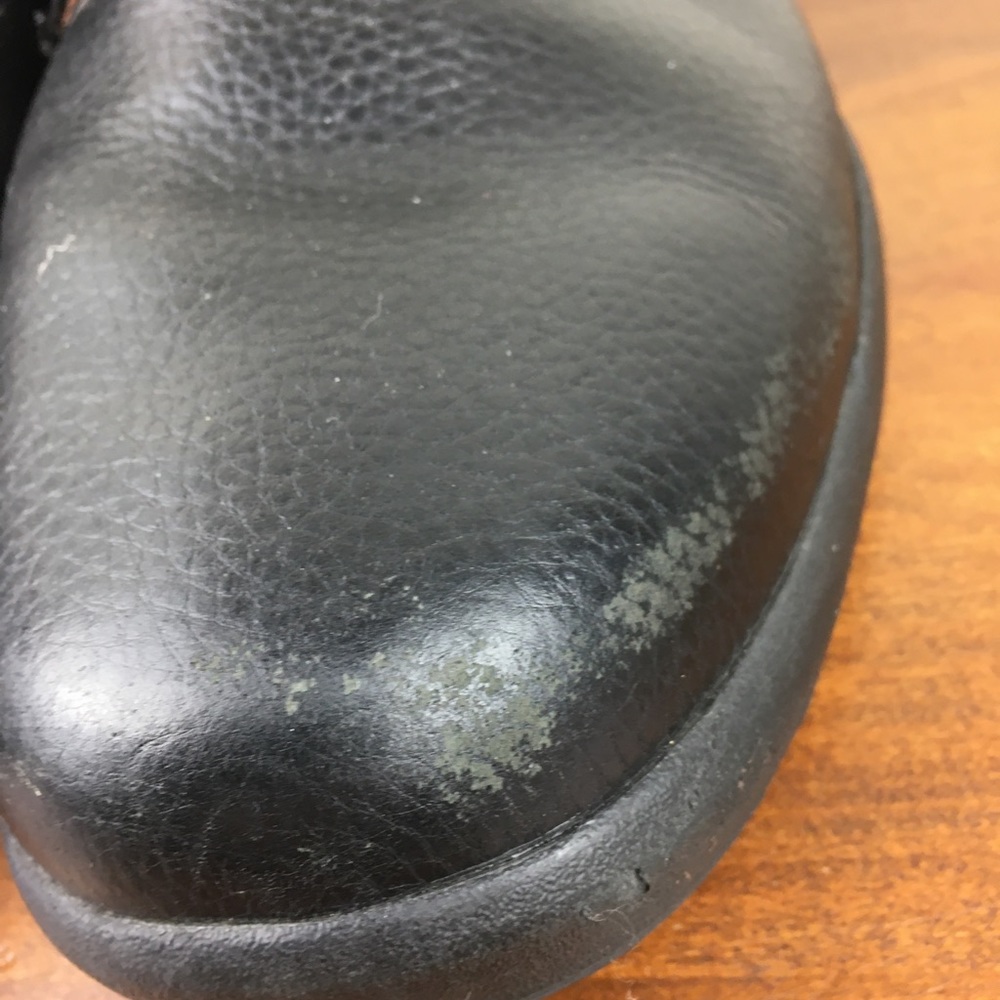 Dr. Comfort William Black Leather Adjustable Diabetic Shoes Hook Look Men’s 14W. - Picture 12 of 12